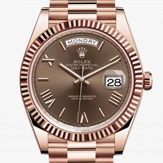 lusso Rolex Day-Date Chocolate M228235-0002