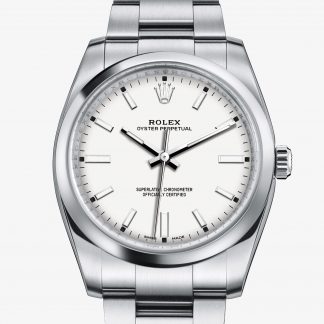 lusso Rolex Oyster Perpetual Bianco M114200-0024