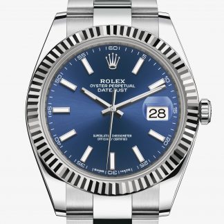 moda Rolex Datejust Blu M126334-0001